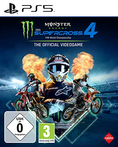 Monster Energy Supercross - The Official Videogame 4 (Playstation 5) - Très bon état Milestone sur Momox Shop